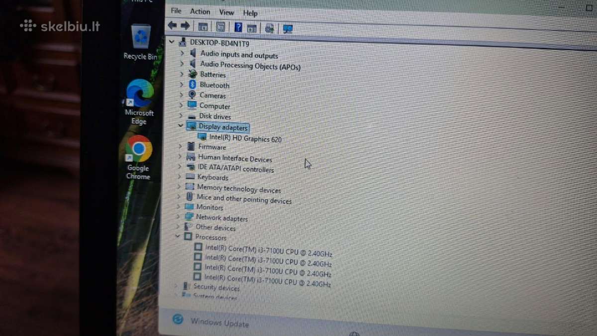 Acer Aspire 3 i3(7)/win11/128gbssd - nuotraukos Nr. 11