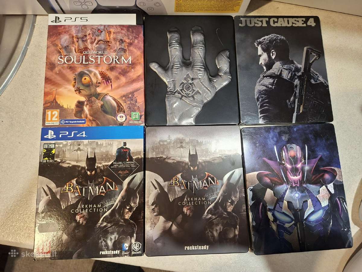 Ps5 slim disk kaip nauja+14 zaidimu,ausinės,stot. - nuotraukos Nr. 7