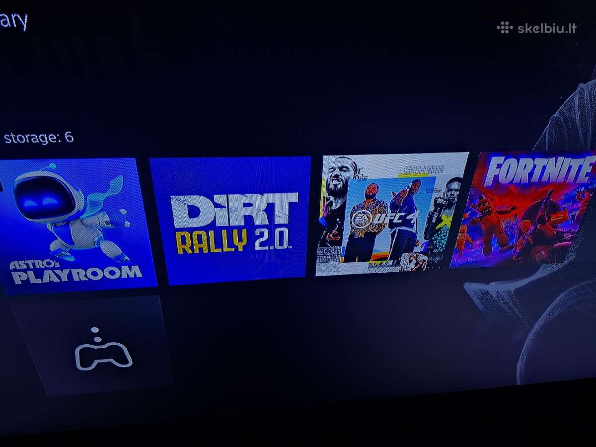 Ps5 slim disk kaip nauja+14 zaidimu,ausinės,stot. - nuotraukos Nr. 8