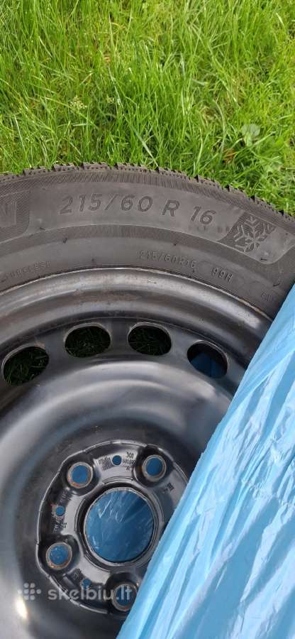 Michelin Žieminės padangos su diskais - nuotraukos Nr. 2
