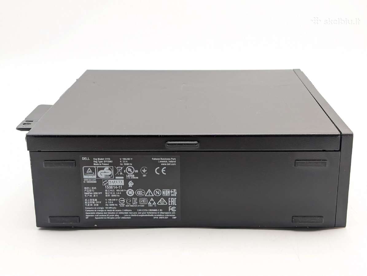 Dell Optiplex 3050 Sff i5-7500 8gb RAM 256gb SSD - nuotraukos Nr. 4