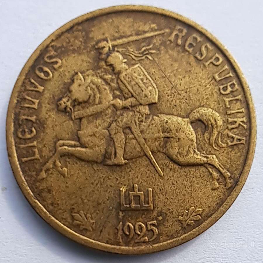 1925 Lietuva 10 centų - nuotraukos Nr. 2