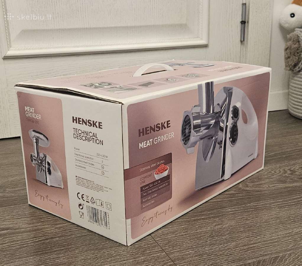 Henske elektrinė mėsmalė Thmgb-500 - nuotraukos Nr. 3
