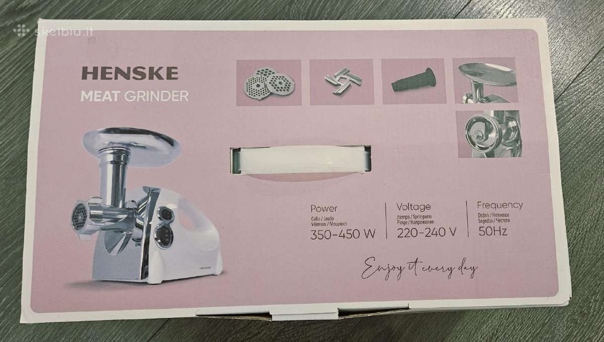 Henske elektrinė mėsmalė Thmgb-500 - nuotraukos Nr. 4