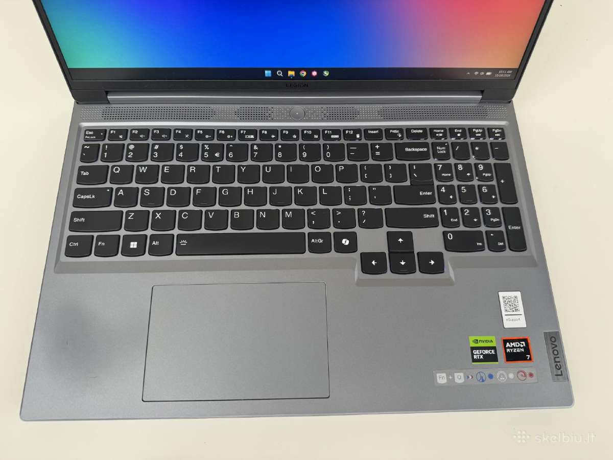 Lenovo Legion 5 Slim Rtx 4070 / 8845hs / 240hz - nuotraukos Nr. 9