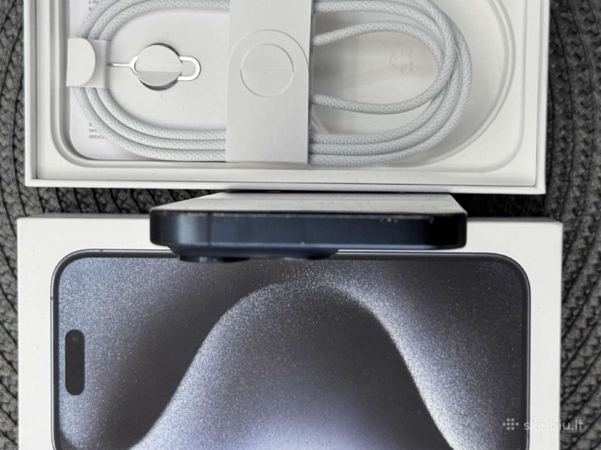 iPhone 15 pro 256 GB - nuotraukos Nr. 7
