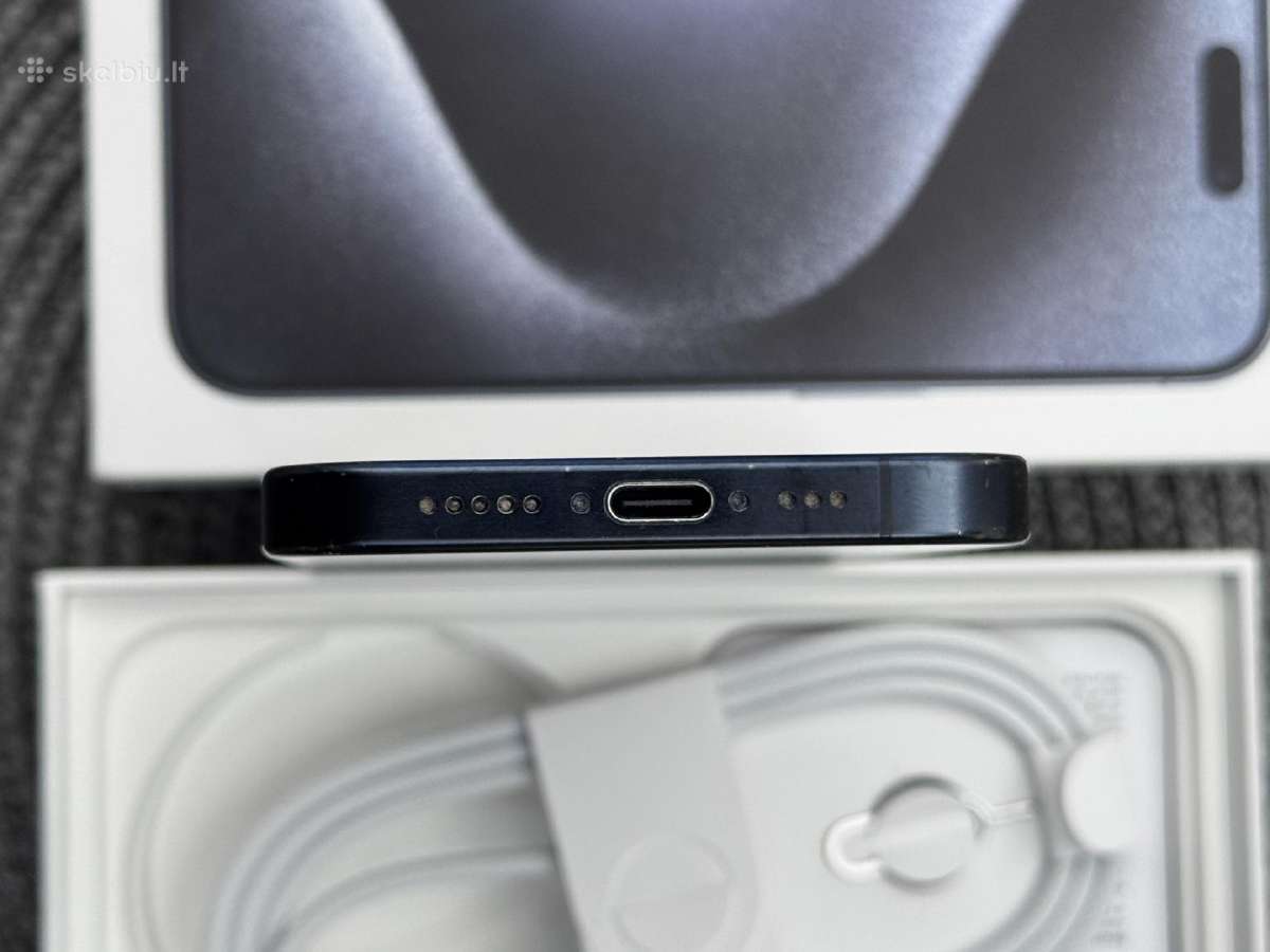 iPhone 15 pro 256 GB - nuotraukos Nr. 8