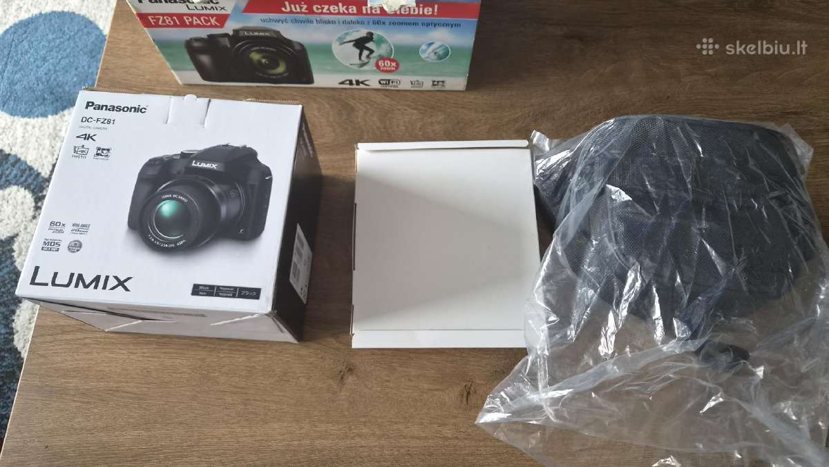 Panasonic Fz81 4k 60x optical zoom - nuotraukos Nr. 8