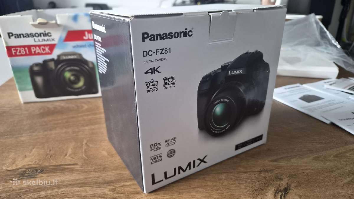 Panasonic Fz81 4k 60x optical zoom - nuotraukos Nr. 9