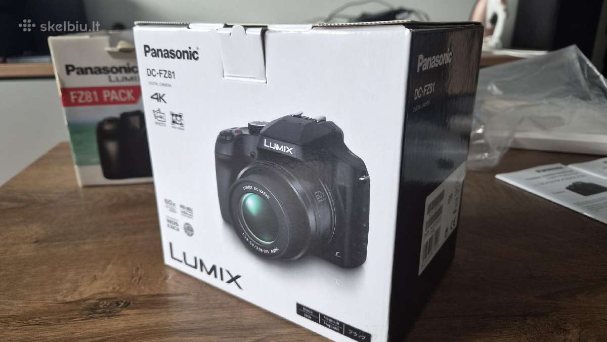Panasonic Fz81 4k 60x optical zoom - nuotraukos Nr. 10