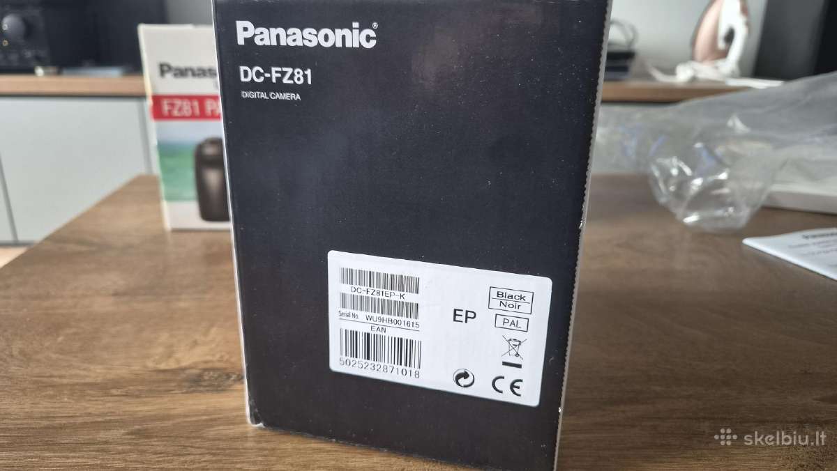 Panasonic Fz81 4k 60x optical zoom - nuotraukos Nr. 12