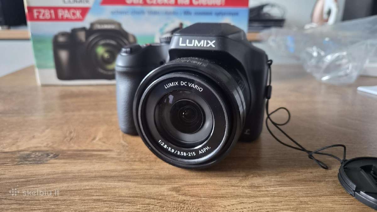 Panasonic Fz81 4k 60x optical zoom - nuotraukos Nr. 18