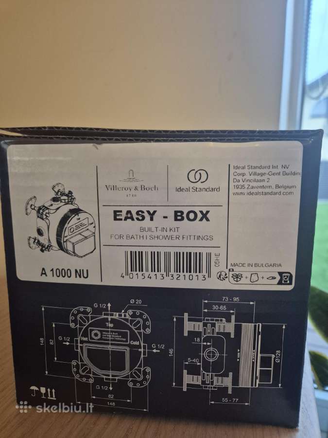 Nauja potinkinė dalis Ideal Standard Easy-box - nuotraukos Nr. 2