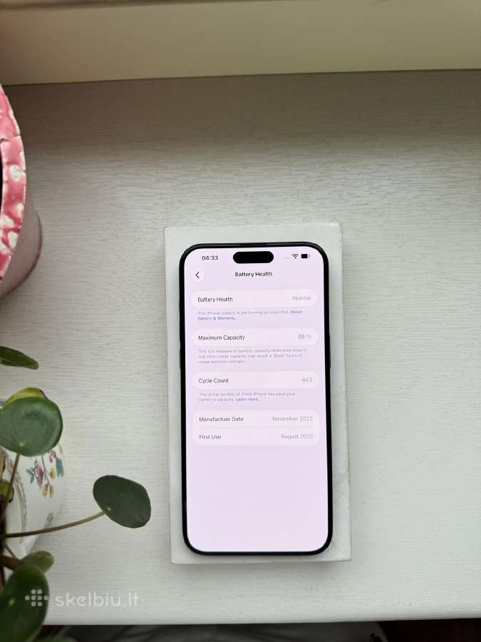 Apple iPhone 15 pro max 512gb su grantija 1 metu - nuotraukos Nr. 9