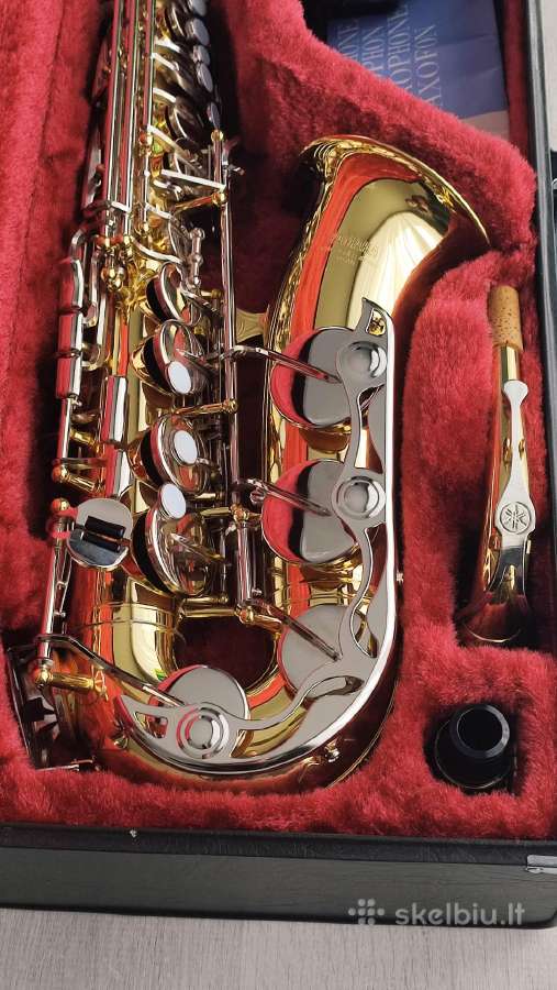 Saksofonas Altas Yamaha-25 su fa diez - nuotraukos Nr. 2