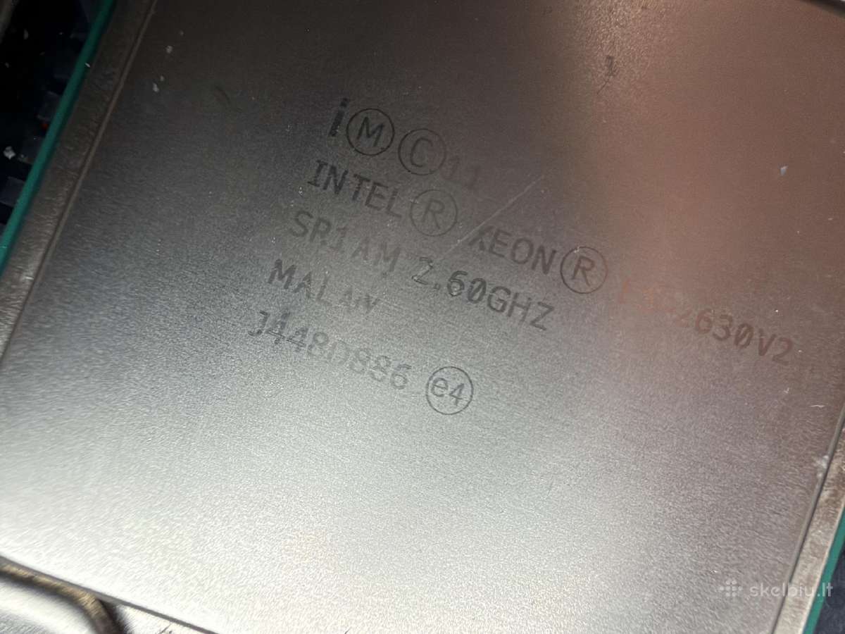 MB + 32gb RAM + Cpu - nuotraukos Nr. 3