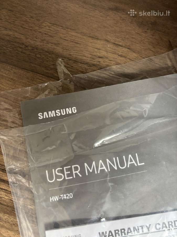 Samsung sound bar - nuotraukos Nr. 4