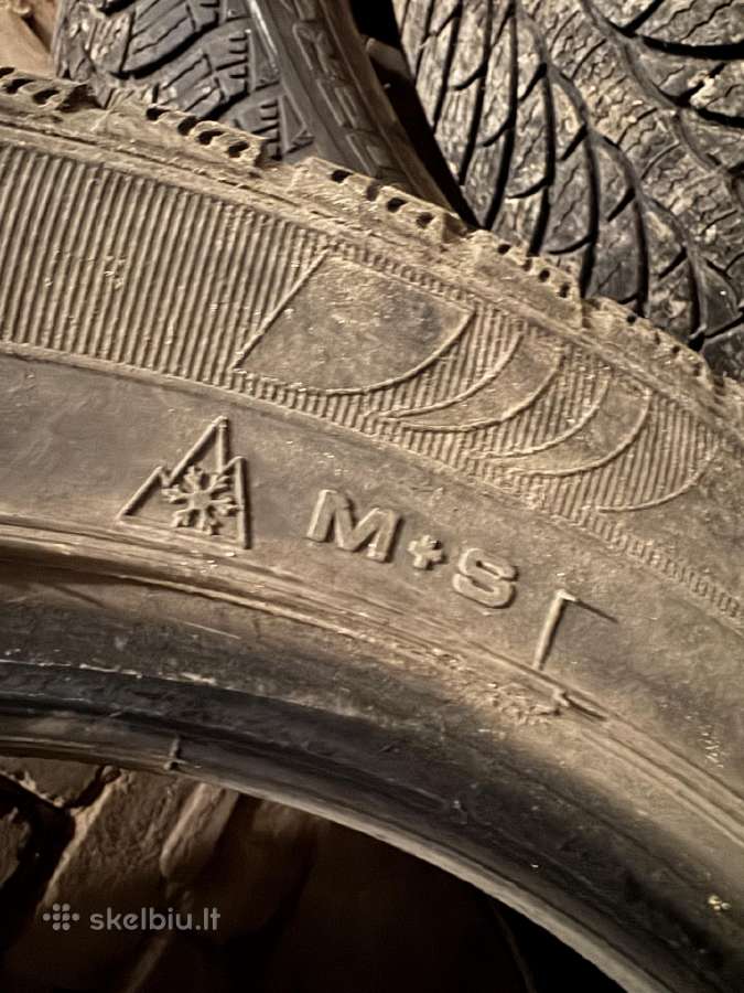 Fulda 205/55 R16 Ms žieminės 5mm likutis - nuotraukos Nr. 4