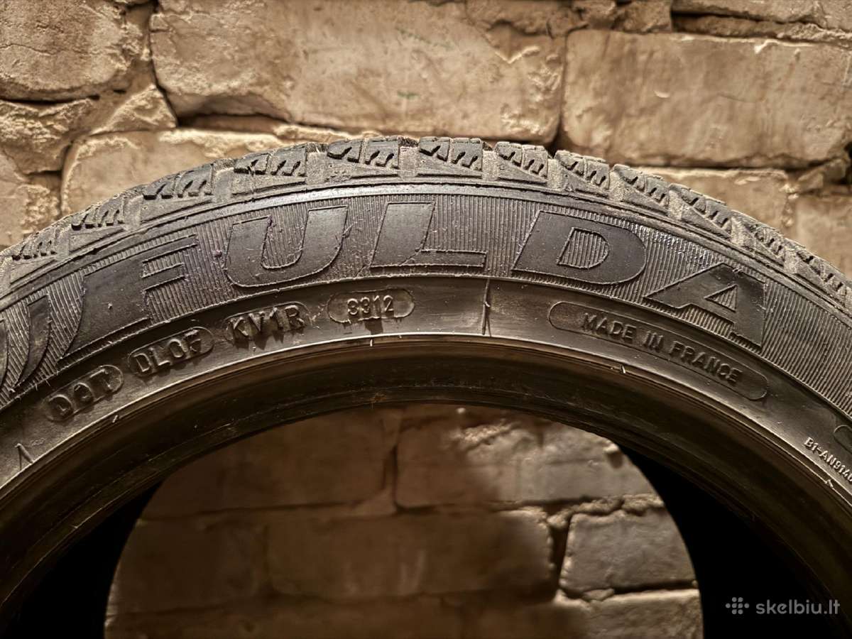 Fulda 205/55 R16 Ms žieminės 5mm likutis - nuotraukos Nr. 6