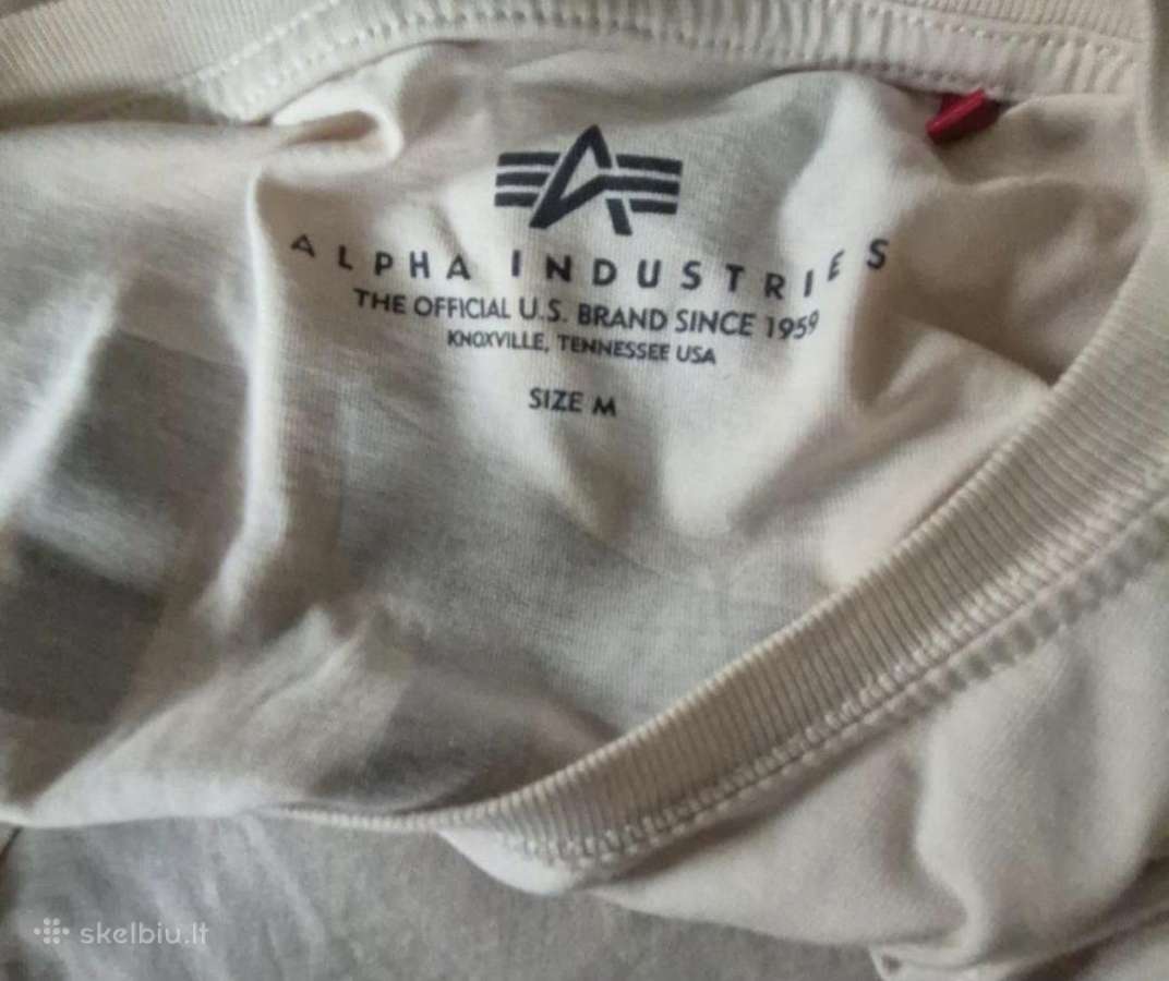 Alpha industries marškinėliai M - nuotraukos Nr. 5