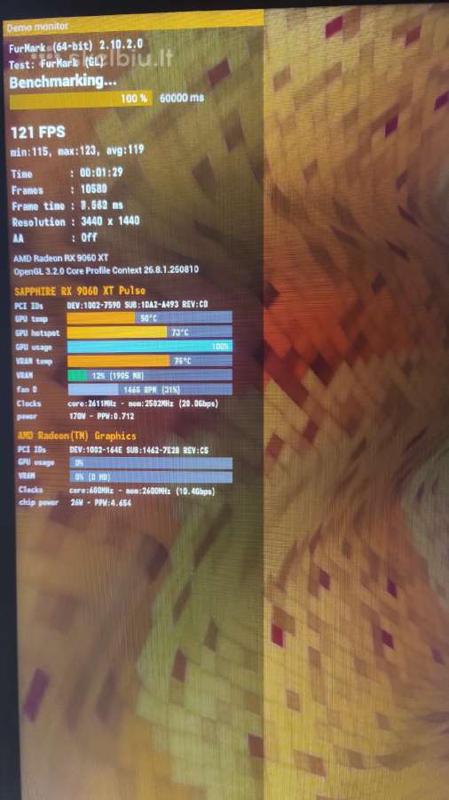 Sapphire Pulse Radeon Rx 9060 XT 16gb - nuotraukos Nr. 4