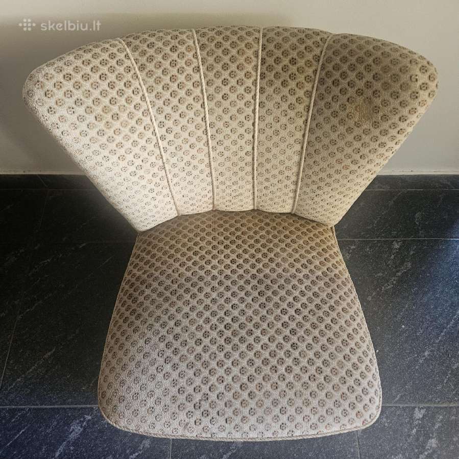 Senovinis fotelis foteliukas kede kreslas 1950 50s - nuotraukos Nr. 11