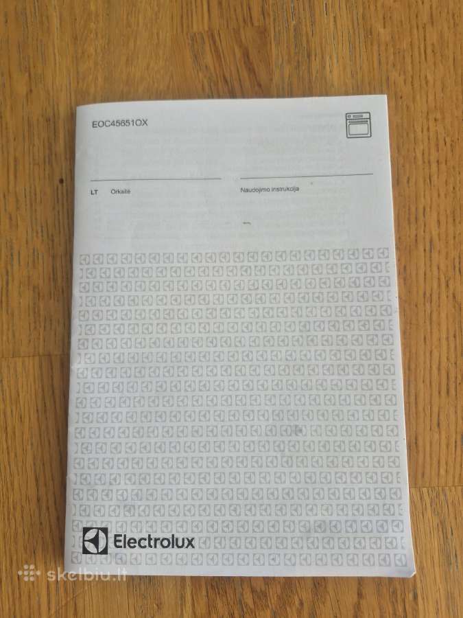 Naudota orkaitė Electrolux Eoc456510x - nuotraukos Nr. 3