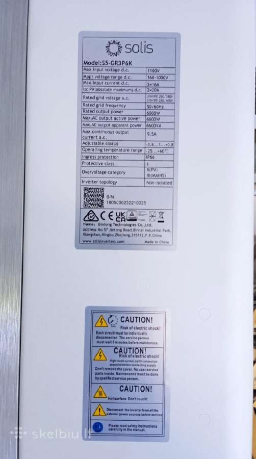 Inverteris Solis-s5-gr3p6k - nuotraukos Nr. 2