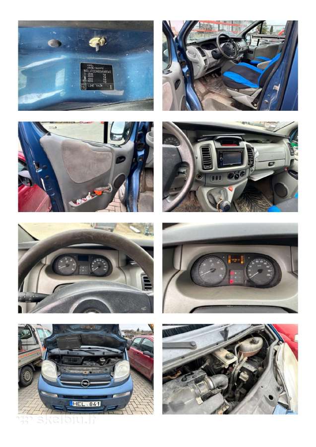 Parduodama Opel Vivaro - nuotraukos Nr. 3