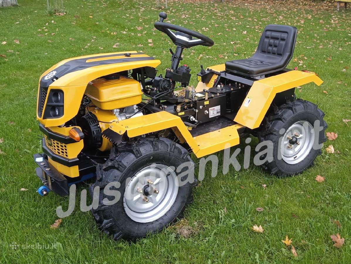 Mini traktorius 4x4 dyzelinas/benzinas - nuotraukos Nr. 2