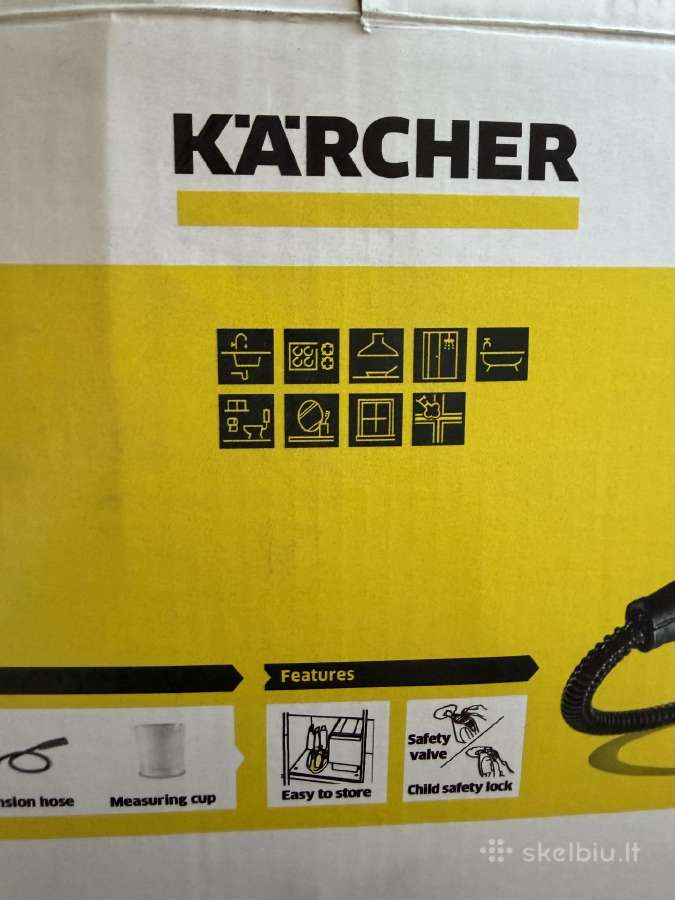 Karcher Sc1 Premium garų valytuvas - nuotraukos Nr. 4