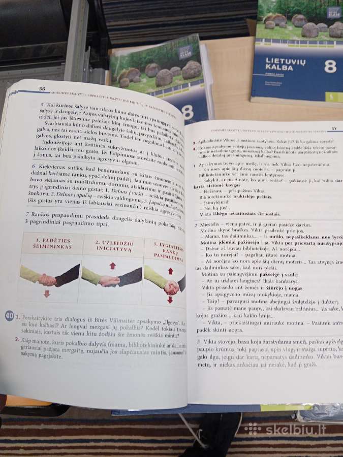 8 klasės lietuvių kalbos vadovėliai - nuotraukos Nr. 3