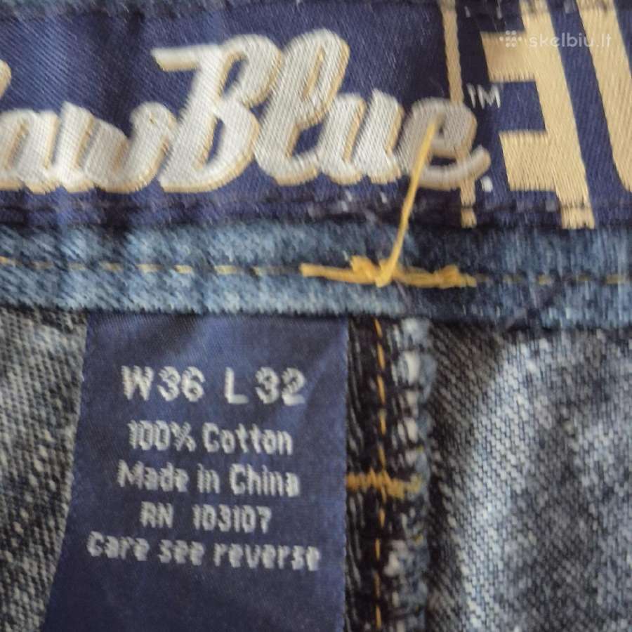 Raw blue džinsai XL - nuotraukos Nr. 9