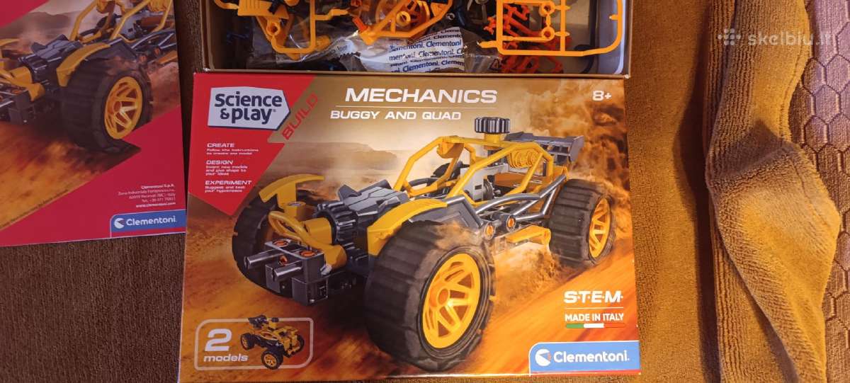 Science play Mechanics Buggy konstruktorius 8+ - nuotraukos Nr. 4