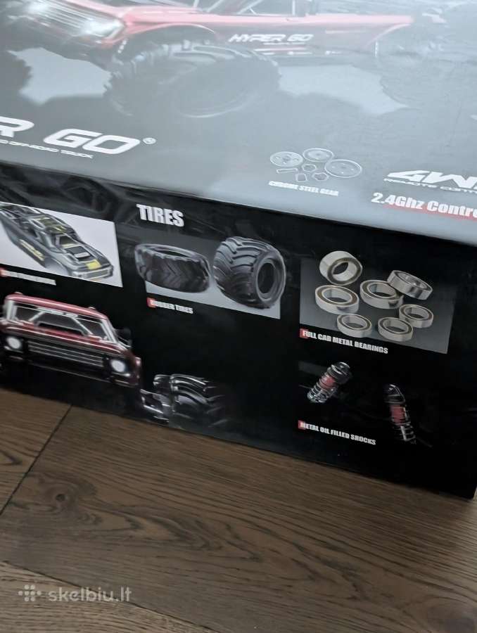RC truck/buggy Hyper Go 1:10. 4wd. iki 80km/h - nuotraukos Nr. 3