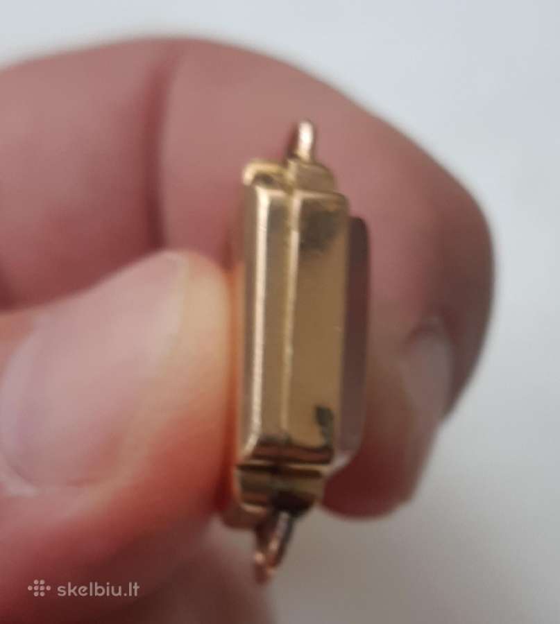 Titus Geneve moteriškas auksinis laikrodukas 750pr - nuotraukos Nr. 6