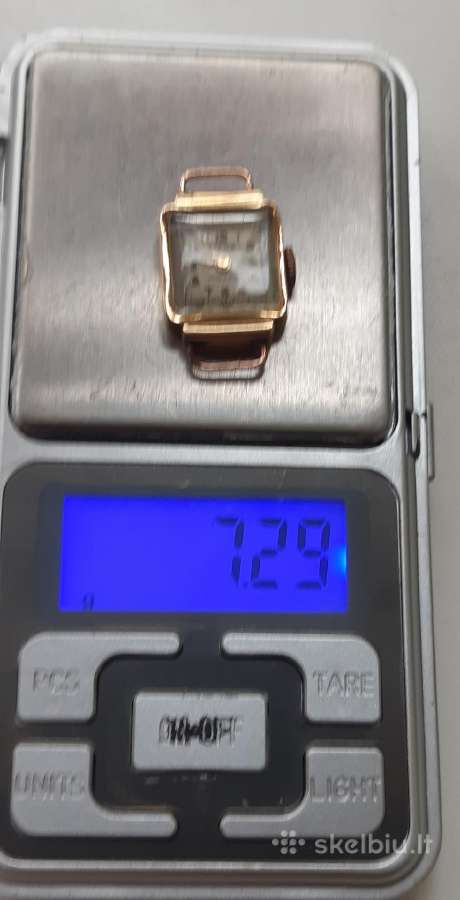 Titus Geneve moteriškas auksinis laikrodukas 750pr - nuotraukos Nr. 8