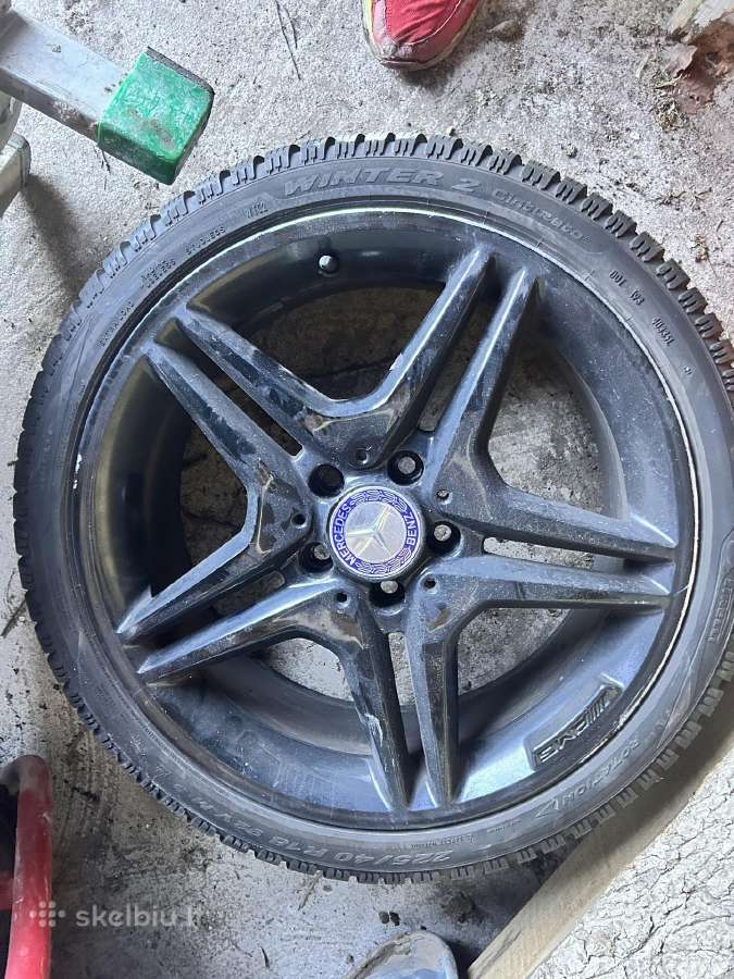 Mersedes Amg ratai su padangomis - nuotraukos Nr. 6