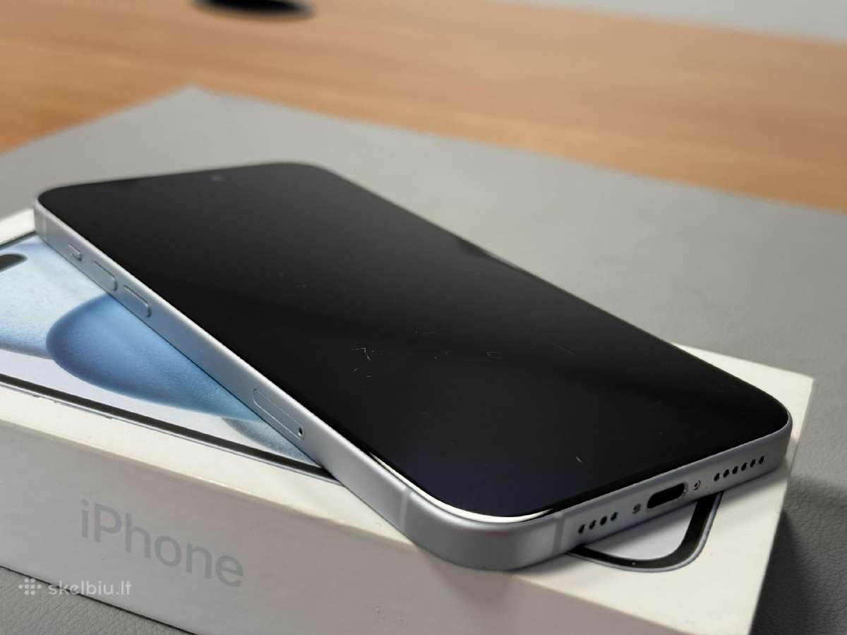 iPhone 15 Plus 128gb labai gera būklė - nuotraukos Nr. 6