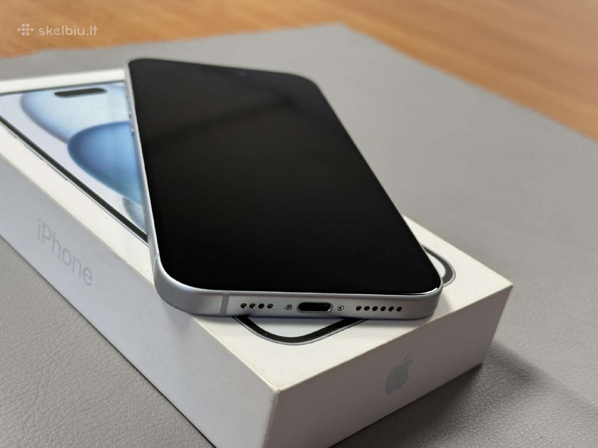 iPhone 15 Plus 128gb labai gera būklė - nuotraukos Nr. 7