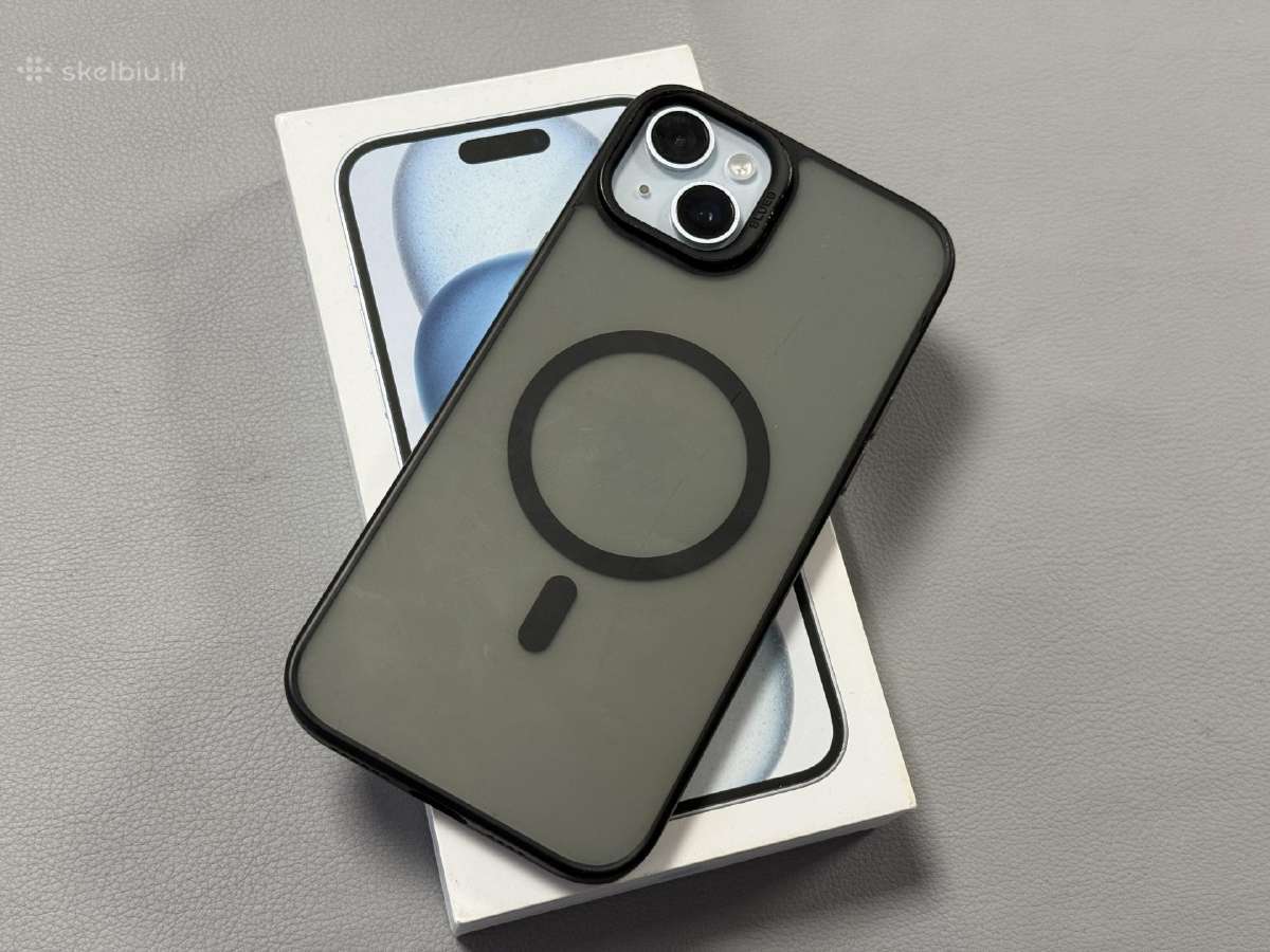 iPhone 15 Plus 128gb labai gera būklė - nuotraukos Nr. 12