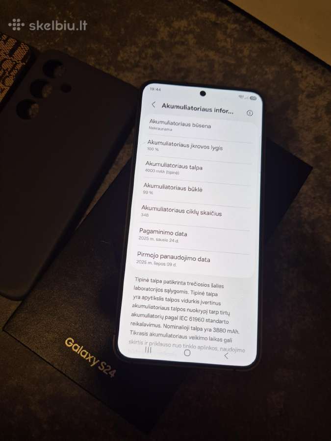 Samsung Galaxy S24 - nuotraukos Nr. 5
