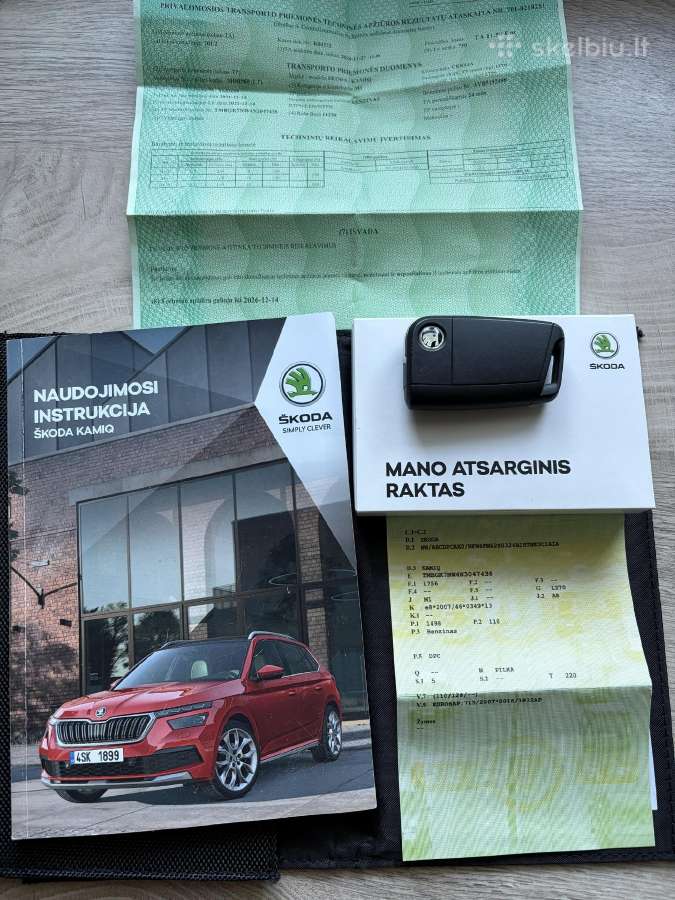 Kaip naujas Škoda Kamiq 1.5 su mechanine dėže - nuotraukos Nr. 16