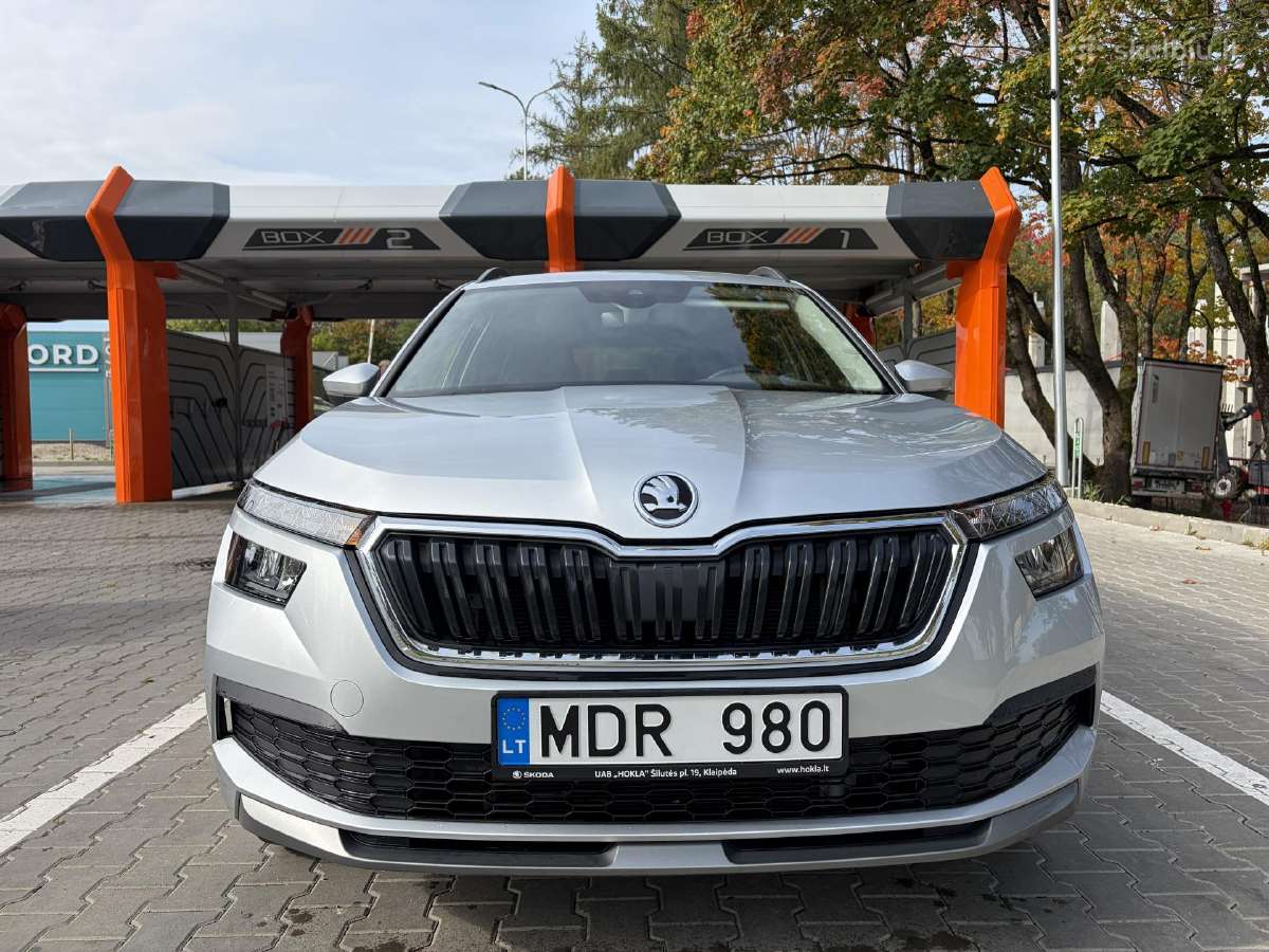 Kaip naujas Škoda Kamiq 1.5 su mechanine dėže - nuotraukos Nr. 6