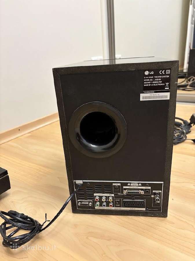 LG J10d namų kino sistema su Dvd grotuvu - nuotraukos Nr. 9