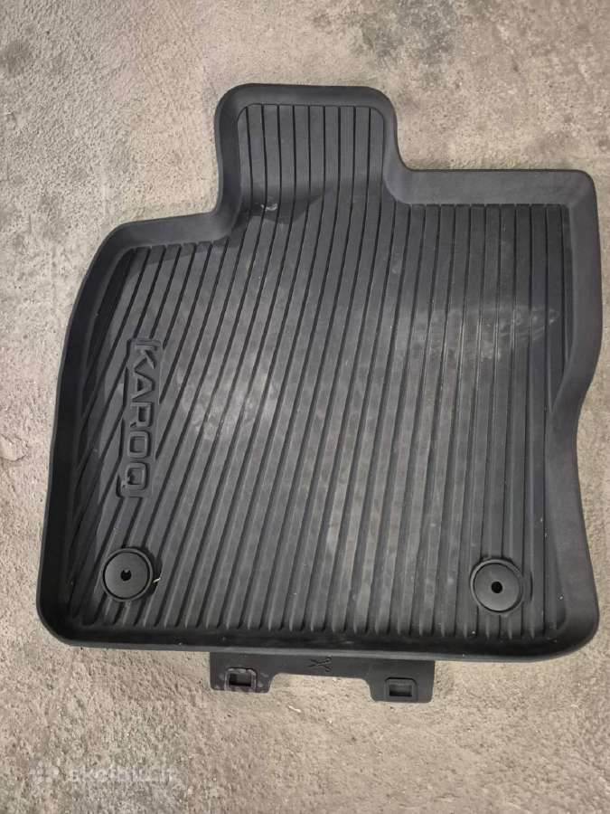Škoda Karoq originalūs guminiai kilimėliai - nuotraukos Nr. 2