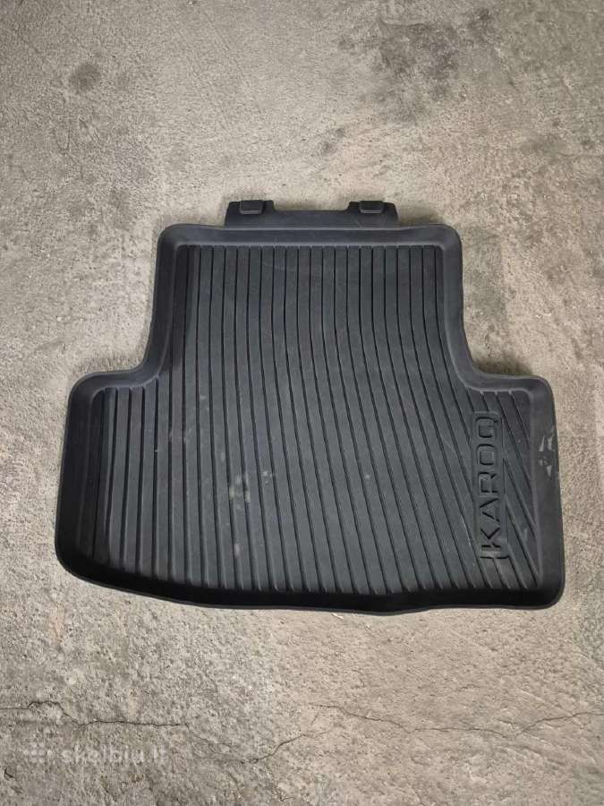 Škoda Karoq originalūs guminiai kilimėliai - nuotraukos Nr. 4