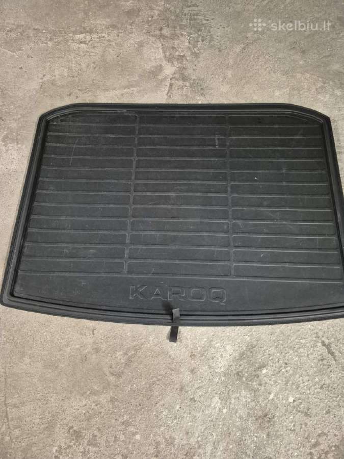 Škoda Karoq originalūs guminiai kilimėliai - nuotraukos Nr. 6