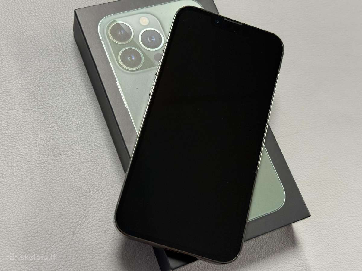iPhone 13 Pro 256gb itin gerai išlaikytas - nuotraukos Nr. 8