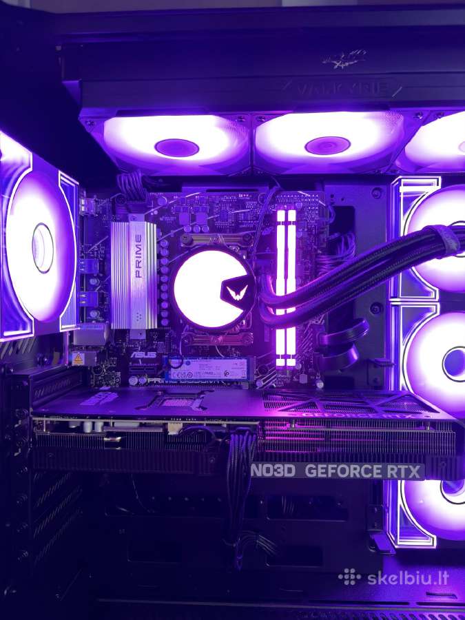 Apynaujis kompiuteris Ryzen 7 9800x3d/rtx 5070 ti - nuotraukos Nr. 4